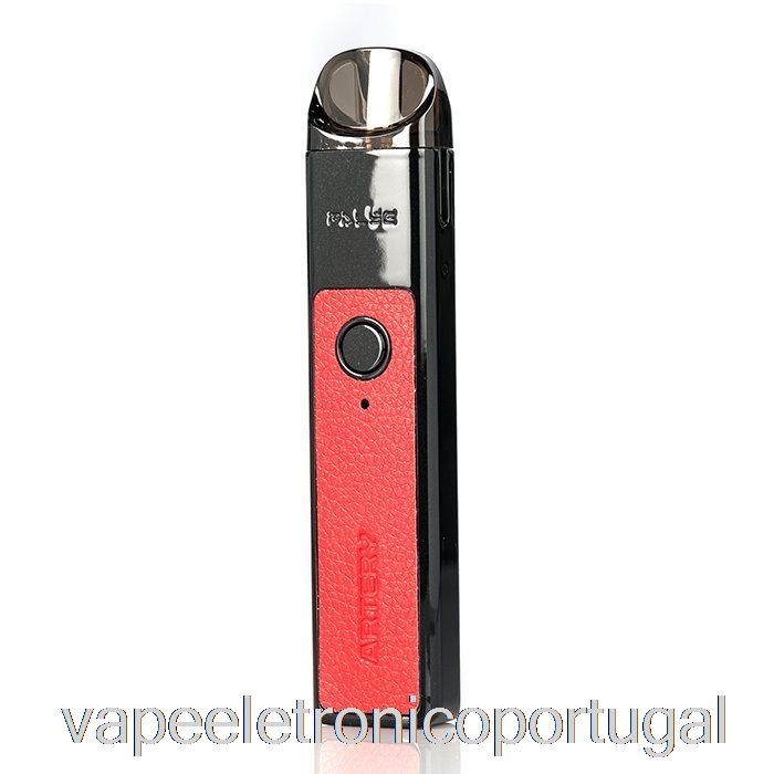 Vape Eletrônico Artéria Vapor Pal Se 20w Pod System Couro Preto E Vermelho